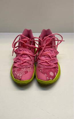 Nike Kyrie 5 X Spongebob Squarepants Patrick Star Pink Athletic Shoe Men 9.5