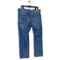 Mens Blue 541 Medium Wash Pockets Denim Straight Jeans Size 36X30 image number 2