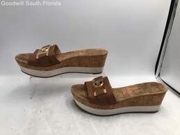 Michael Kors Womens Brown Shoes Size 7.5M