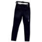 NWT Womens Blue Denim Medium Wash Pockets High Rise Skinny Jeans Size 27 image number 2