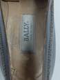 Authentic BALLY Brown Croc Tassel Loafers M 7.5 image number 8