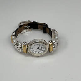 Designer Brighton Two-Tone Adjustable Strap Round Dial Analog Wristwatch alternative image