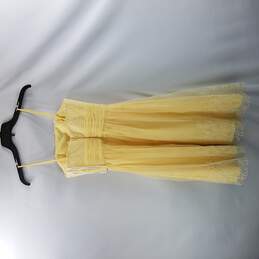 David's Bridal Women Yellow Dress2 alternative image