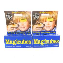 4 Boxes Vintage GE Magicubes Flash Bulbs 12 Flashes 3 Cubes/ Box alternative image