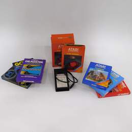 7ct Atari 2600 Games w/ Boxes + Some Manuals