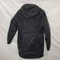 The North Face Dryvent Full Zip/Button Black Hooded Goose Down Jacket Women's Size L image number 2