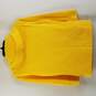 NY and C Women Yellow Ruched Zip Up Hoodie XS NWT image number 2
