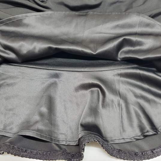 Parker Black Velvet Side Bow Skirt Women's 10 image number 6