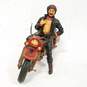 Folk Art-  Male Figure - Harley Davidson -14 Inch High Unbranded Vintage  Figural Statue image number 1