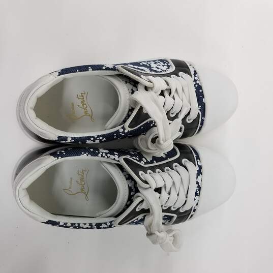 Christian Louboutin 'Viera Orlato' Navy Sneakers Women's Size 6 image number 7