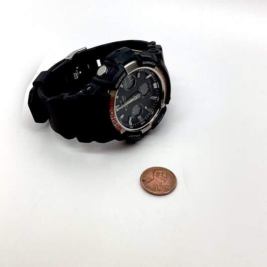 Casio G-Shock 3405 Tough Solar Black Strap Adjustable Round Digital Wristwatch image number 4