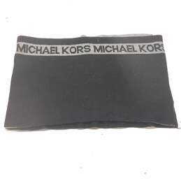Michael Kors Women's Reversible Scarf Grey/Black