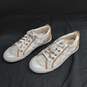 Women's Coach A1067 White & Tan Signature Jacquard Sneakers Size 7.5M image number 2