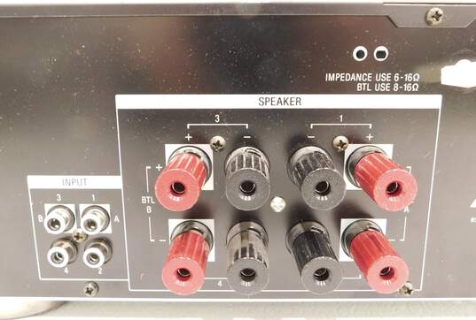 VNTG Sony Brand TA-N220 Model Stereo Power Amplifier w/ Attached Power Cable image number 5