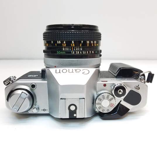 Canon AL-1 QF 35mm SLR Camera w/Canon 50mm 1:1.8 Lens image number 5