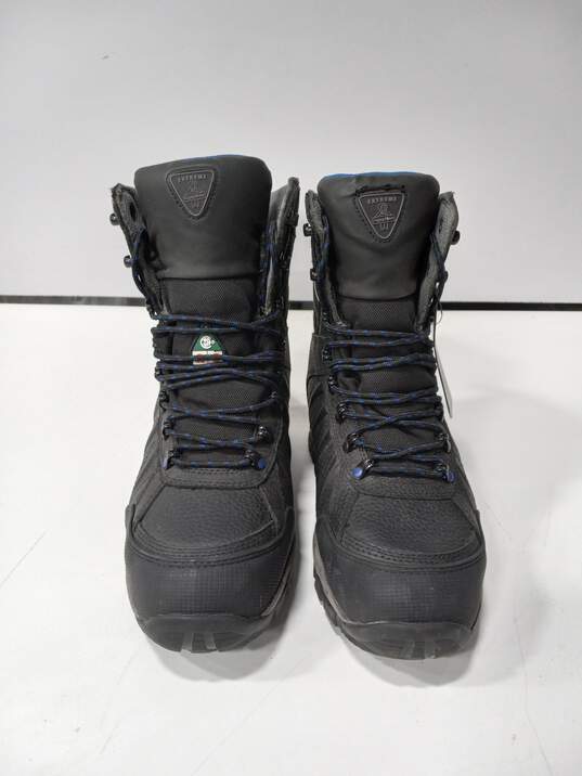 Reiley Wear Extreme Men's Black Snow Boots Size 9 image number 2