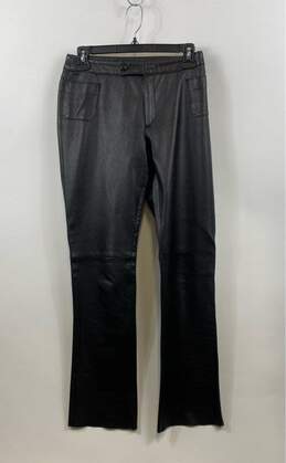 Joseph of London Black Leather Pants - Size Small