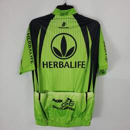 Hincape Men Green Cycling Zip Up Shirt XL NWT alternative image