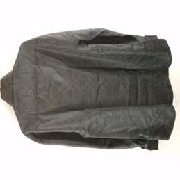 Leonardi Men Black Button Up Shirt M NWT alternative image