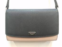 Kate Spade Saffiano Leather Convertible Crossbody Black Pink alternative image