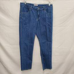 VTG Pendleton Petites WM's Cotton Blue Denim Straight Leg Jeans Size 16 x 29