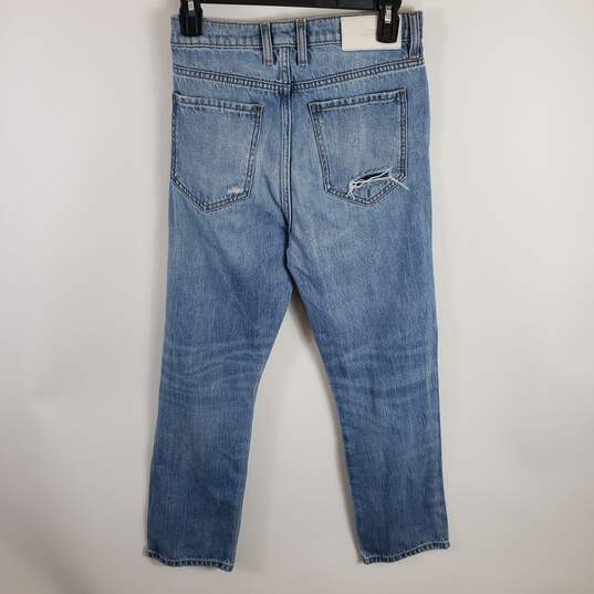For All 7 Mankind Women Blue Jeans Sz 27 image number 2