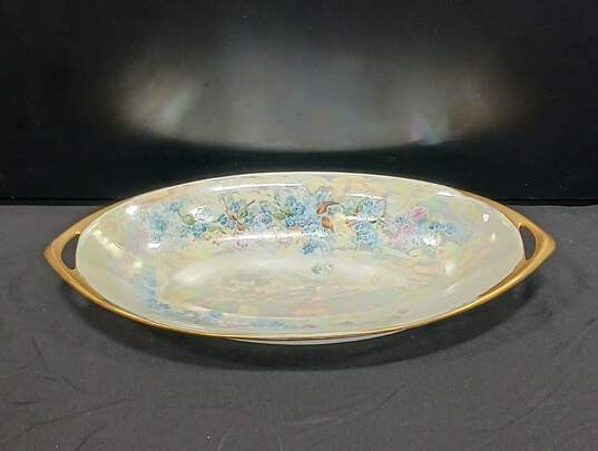 Rosen Thal Iridescent Shimmering Elongated Bowl image number 3