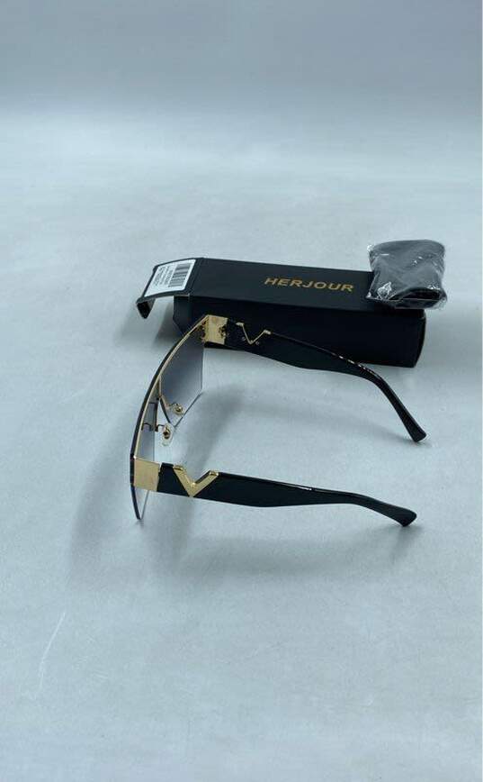 Herjour Black Sunglasses - Size One Size image number 3