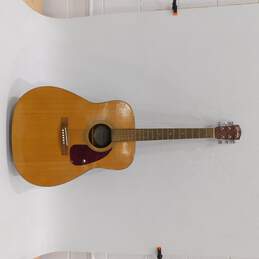 Fender Brand DG-7 Model Wooden 6-String Acoustic Guitar w/ Hard Case