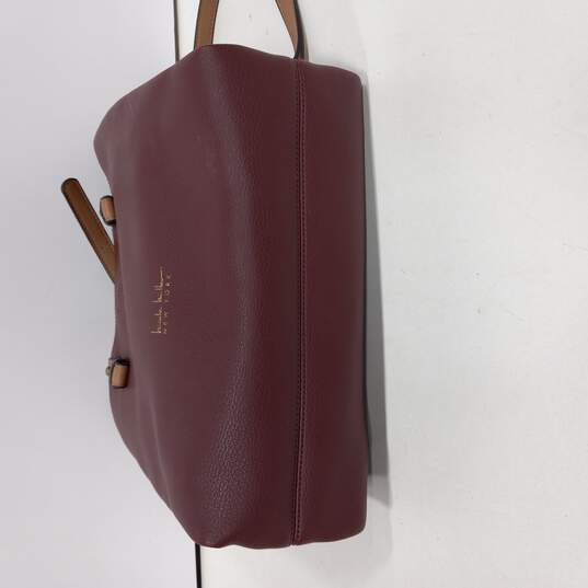 Women's Brown Leather Purse image number 3