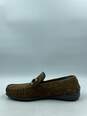Authentic Salvatore Ferragamo Brown Driver Loafers M 9.5D image number 2