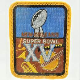 1981 Super Bowl XV Patch Raiders/Eagles