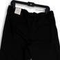 NWT Mens Black Flat Front Slash Pocket Straight Leg Ankle Pants Size Large image number 4