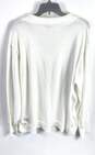 Vince Camuto Women White Polo Sweatshirt XXL image number 2