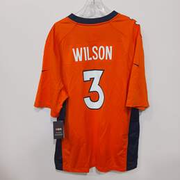 Nike NFL Denver Broncos Russell Wilson Men's Orange/Blue Jersey Size XL W/Tags alternative image