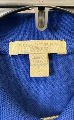Burberry Brit Blue Polo Shirt - Size Large alternative image