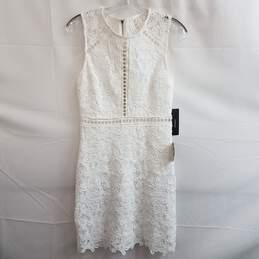 Lulu's Dream Life White Lace Bodycon Dress Size S
