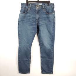 Carhartt Men Blue Straight Leg Jeans Sz 34