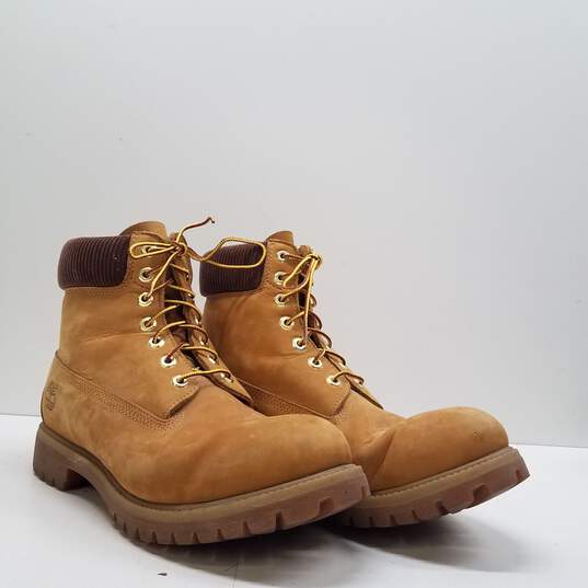 Timberland 5640 6 inch Leather Corduroy Work Boots Men's Size 11 M image number 3
