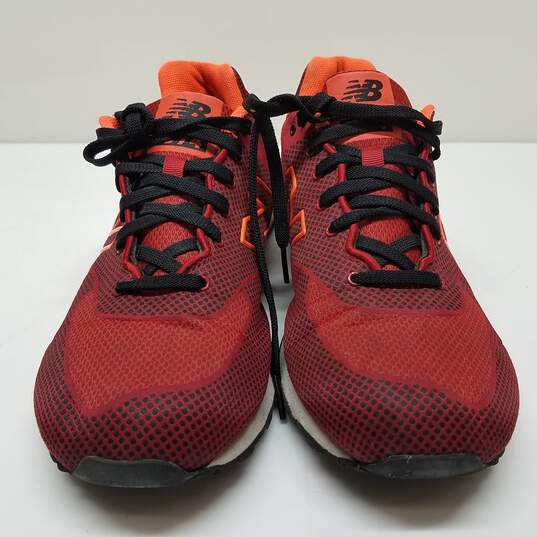 New Balance 574 ML574ALN Men's Casual Sneakers Red/Orange Size 11.5 image number 2