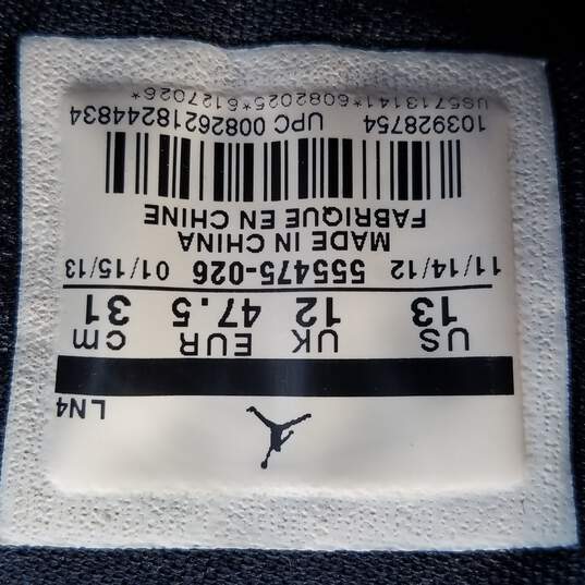 Nike Men's Jordan Flight Club 91 'Metallic Silver Crimson' Size 13--Authenticated image number 8