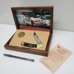 VTG. MAC Tools John Force 9 Time Funny Car Champion Utility Knife W/Display Box
