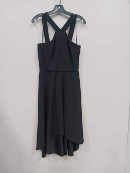 Calvin Klein Black Halter Black Hi-Lo Cocktail Dress Size 10