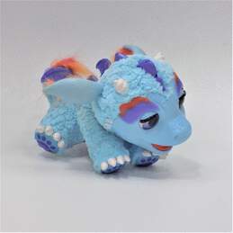 2013 FurReal Friends My Blazin Blue Dragon Animated Talking Interactive Pet Toy
