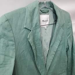 Women's Madewell 100% Linen Blazer Size XS alternative image