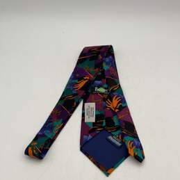 The Beatles Mens Multicolor Silk Abstract Adjustable Designer Necktie 54" alternative image
