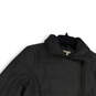 Womens Black Long Sleeve Collared Full-Zip Puffer Jacket Size Medium image number 3