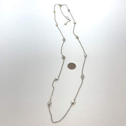 Designer Brighton Two-Tone Rhinestone Link Chain Necklace With Dust Bag alternative image