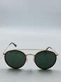 Ray-Ban Gold Aviator Sunglasses image number 2
