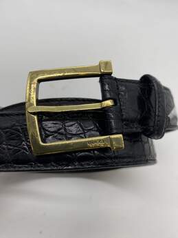 Gucci Black Belt - Size One Size alternative image